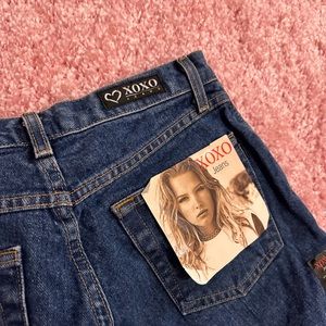 Vintage y2k early 2000s XOXO flare jeans marked size 11/12